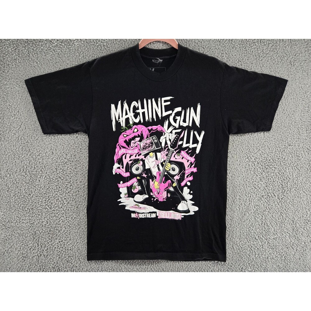 Machine Gun Kelly Shirt Mens M Mainstream Sellout 2022 Tour Concert Band Tee